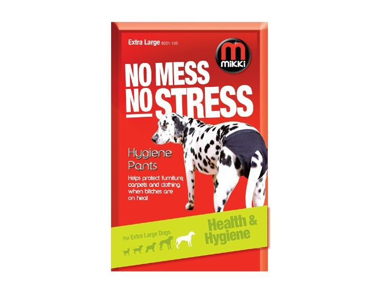 Mikki Hygiene Pants for Female Dogs in Heat